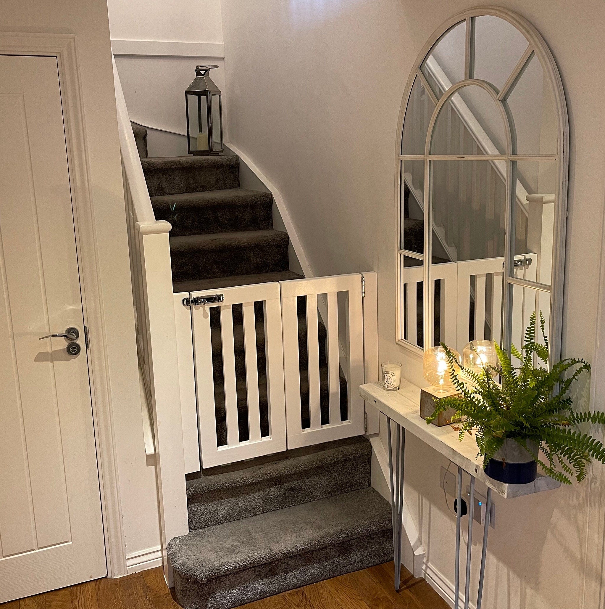 Bifold Stair Gate Rustic Riley Stair Gates